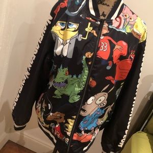 Members Only x Nickelodeon Bomber Jacket